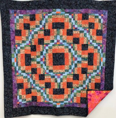 Bargello with a Twist of Orange