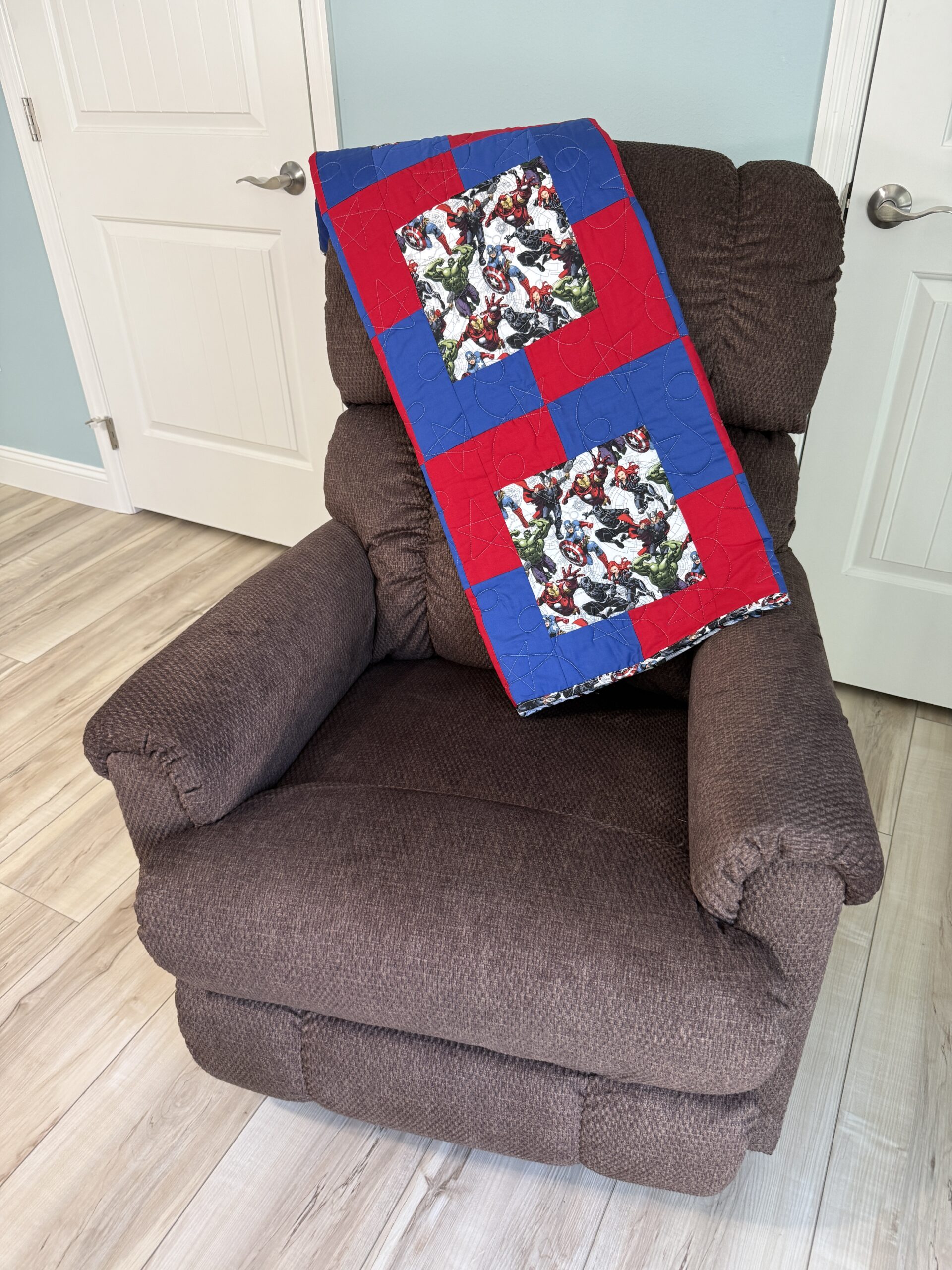 Avengers Baby Quilt - Image 2