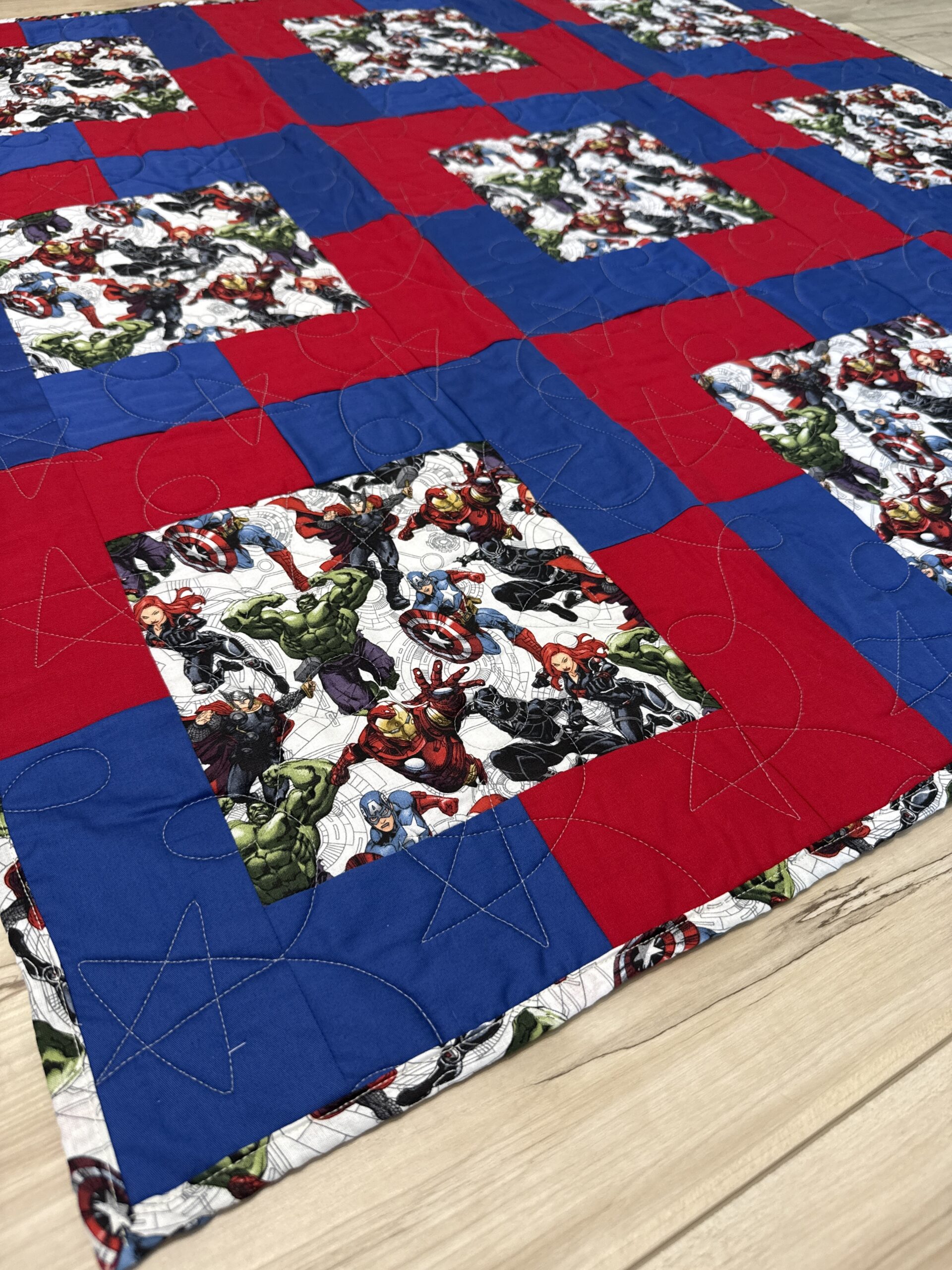 Avengers Baby Quilt - Image 3