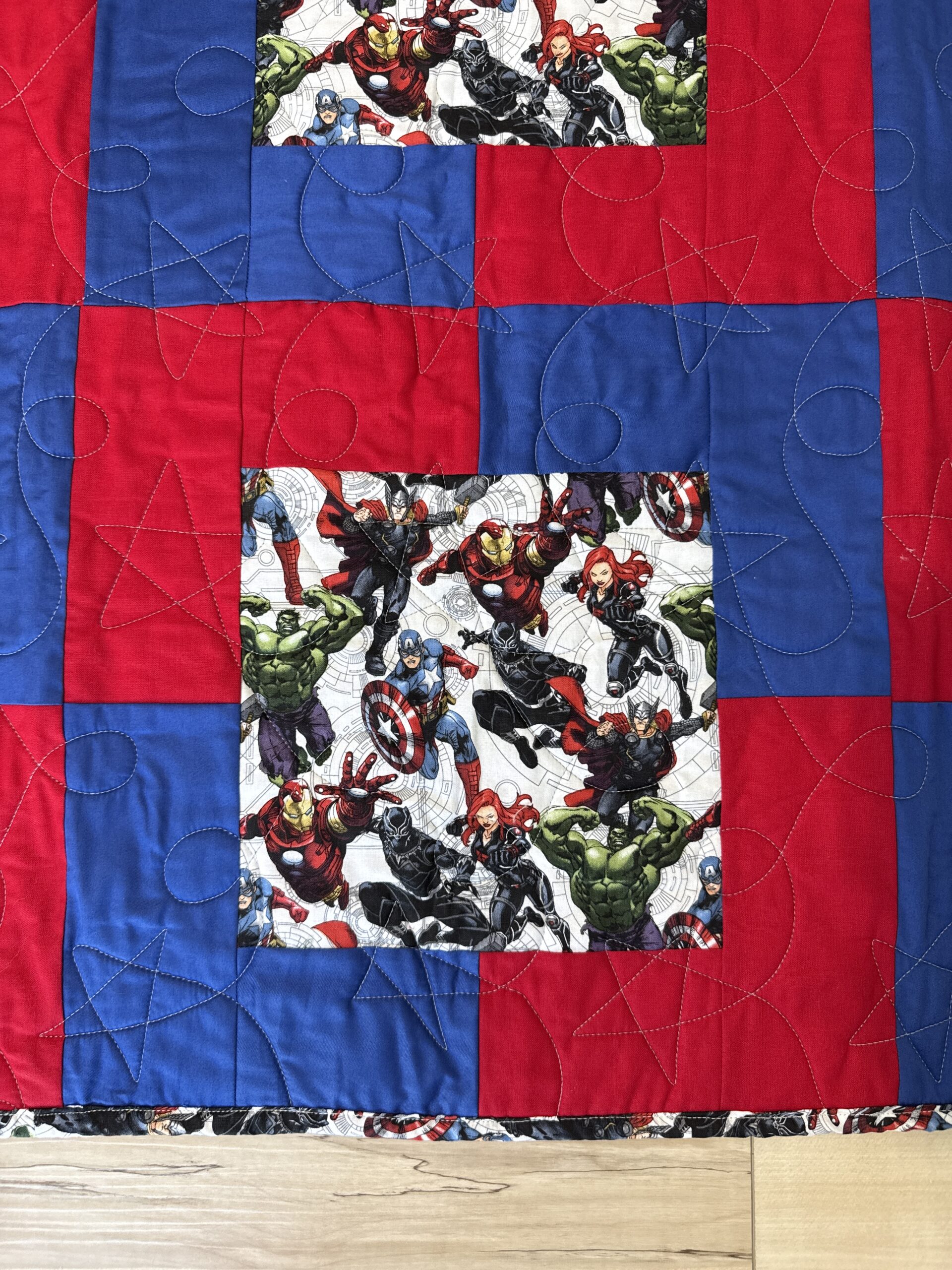 Avengers Baby Quilt - Image 4
